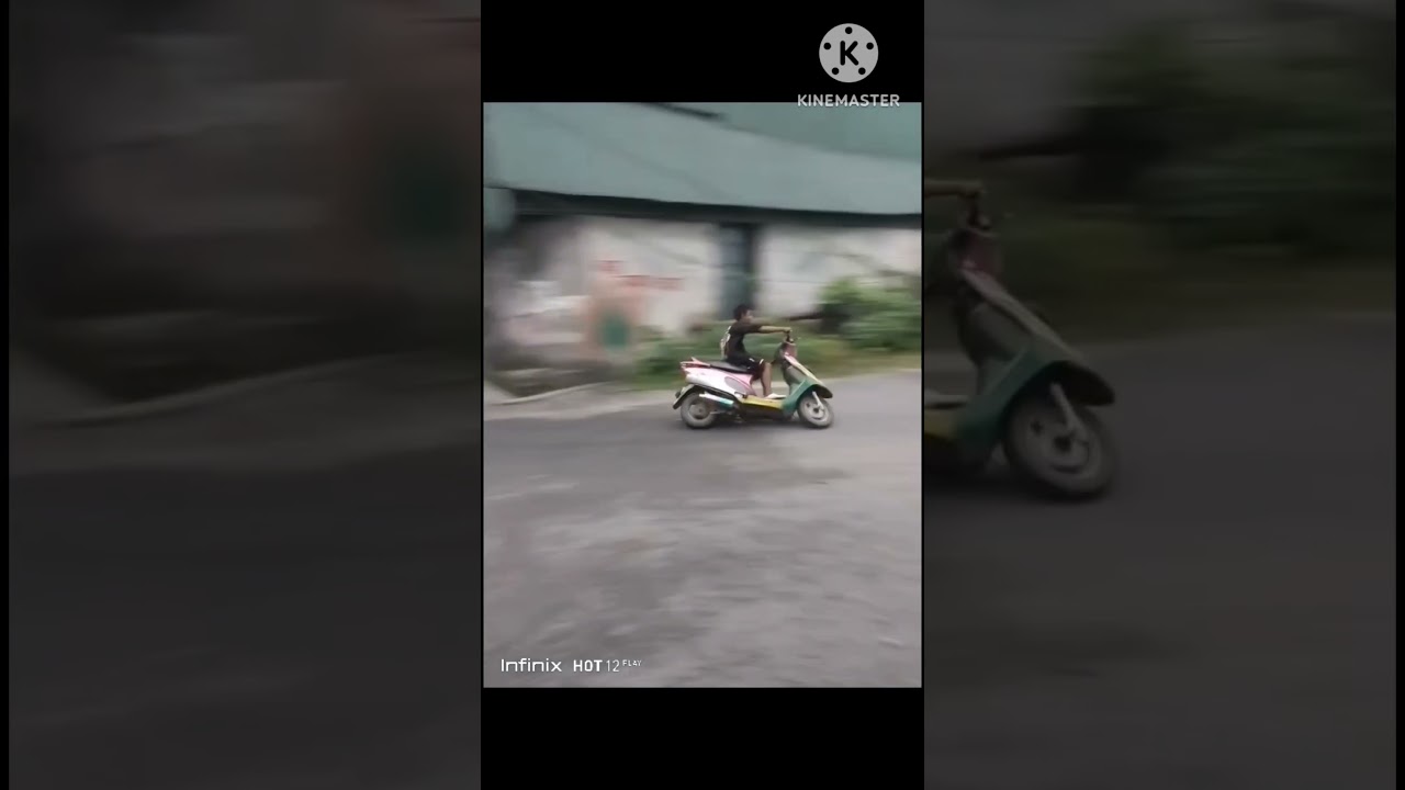 Scooty accident ride