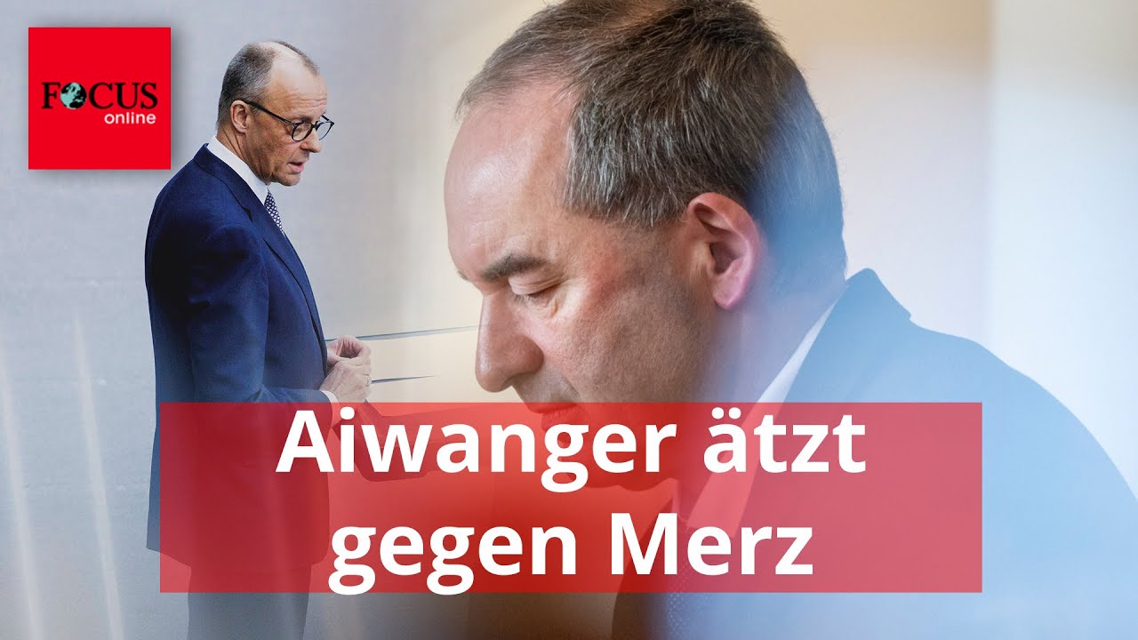Aiwanger &auml;tzt gegen Merz &ndash; und offenbart seine wahre Meinung zu Schulden-Deal