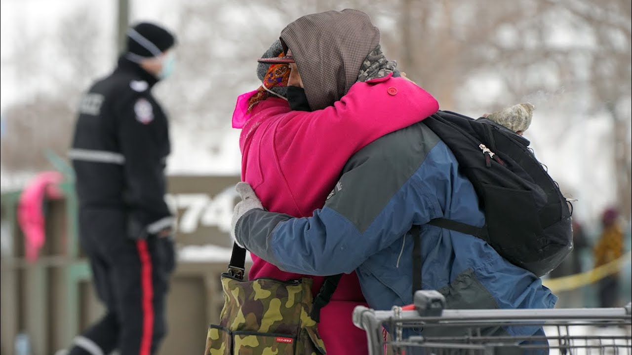 Edmonton homeless camp closed