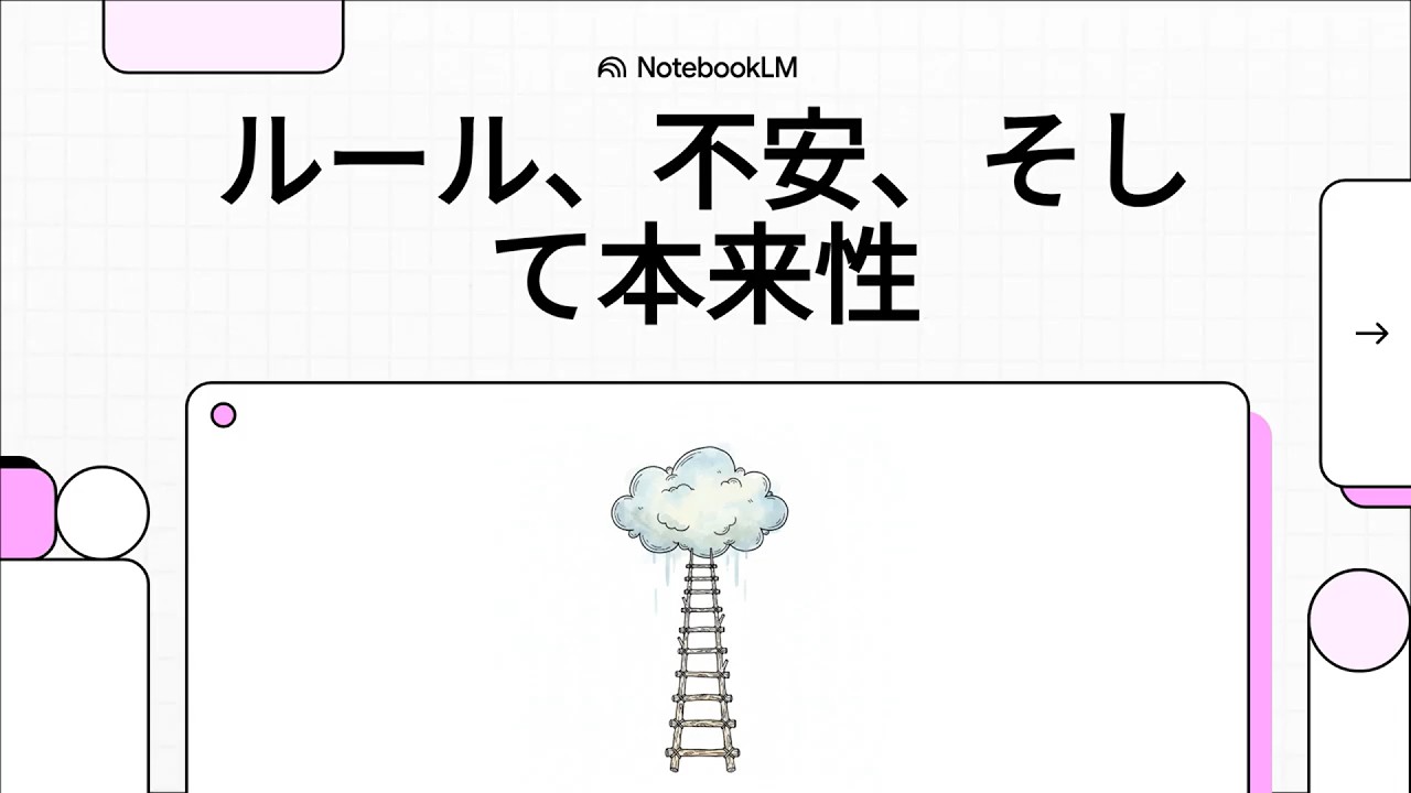 ルール、不安、そして本来性　（デイヴィッド・イーガン：ルール遵守、不安、そして本物であること）　#解説動画