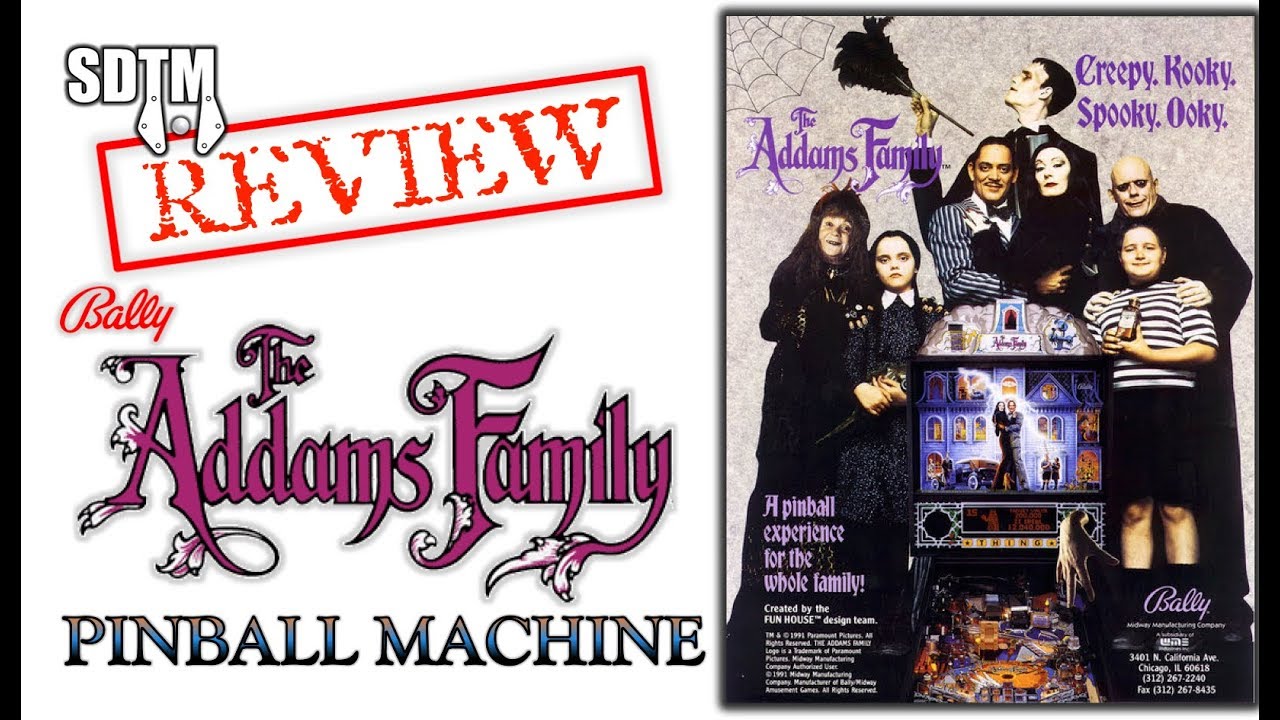 SDTM Episode 92: The Addams Family Pinball Machine Review