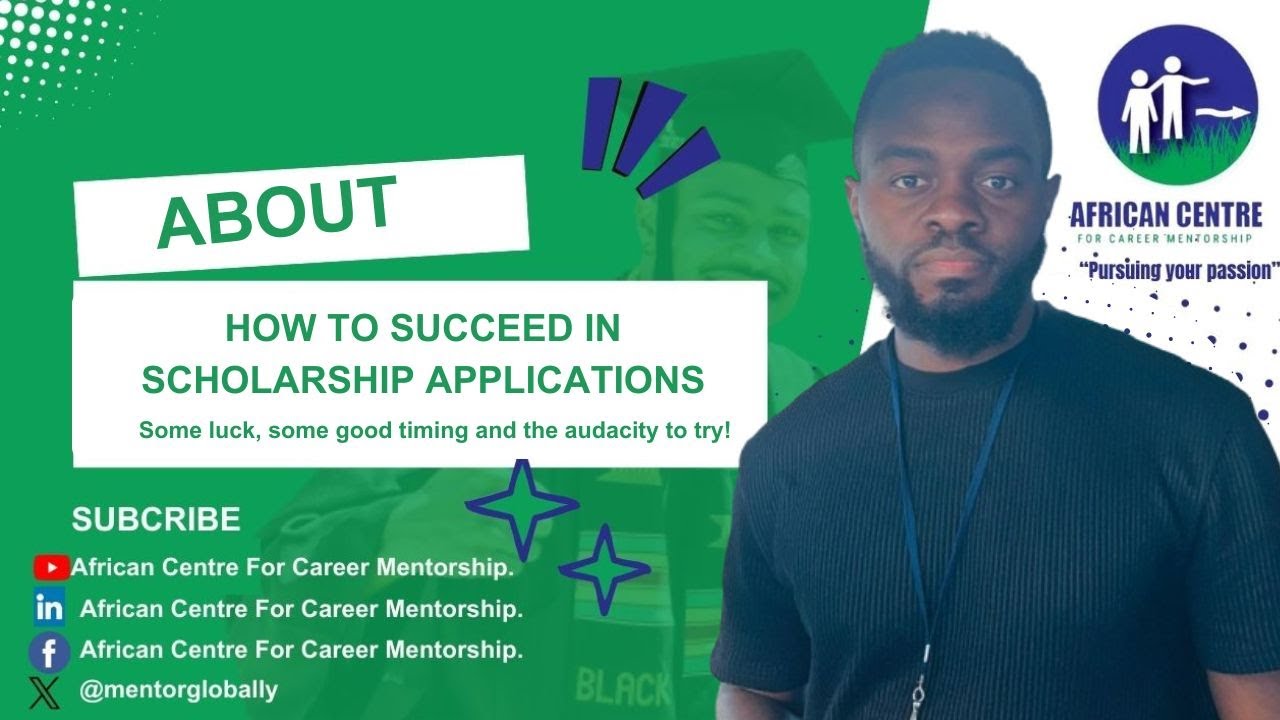 How to succeed in scholarship applications