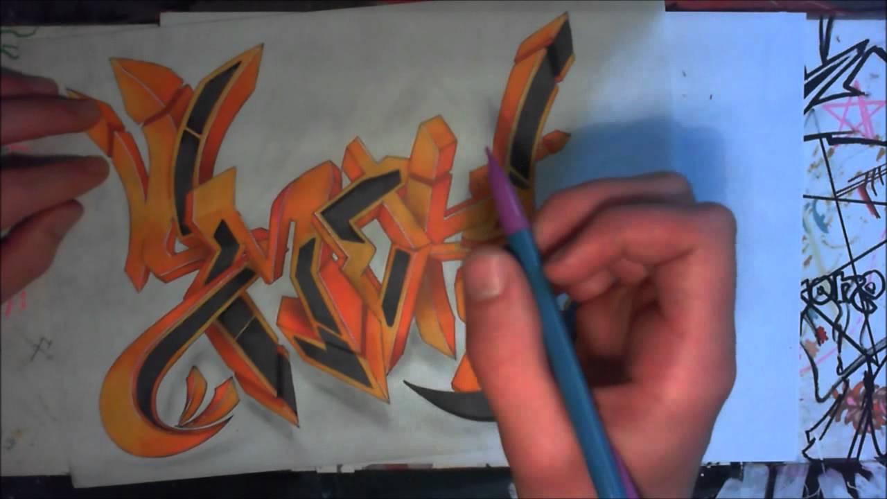 TUTORIAL GRAFFITI : Graff style 