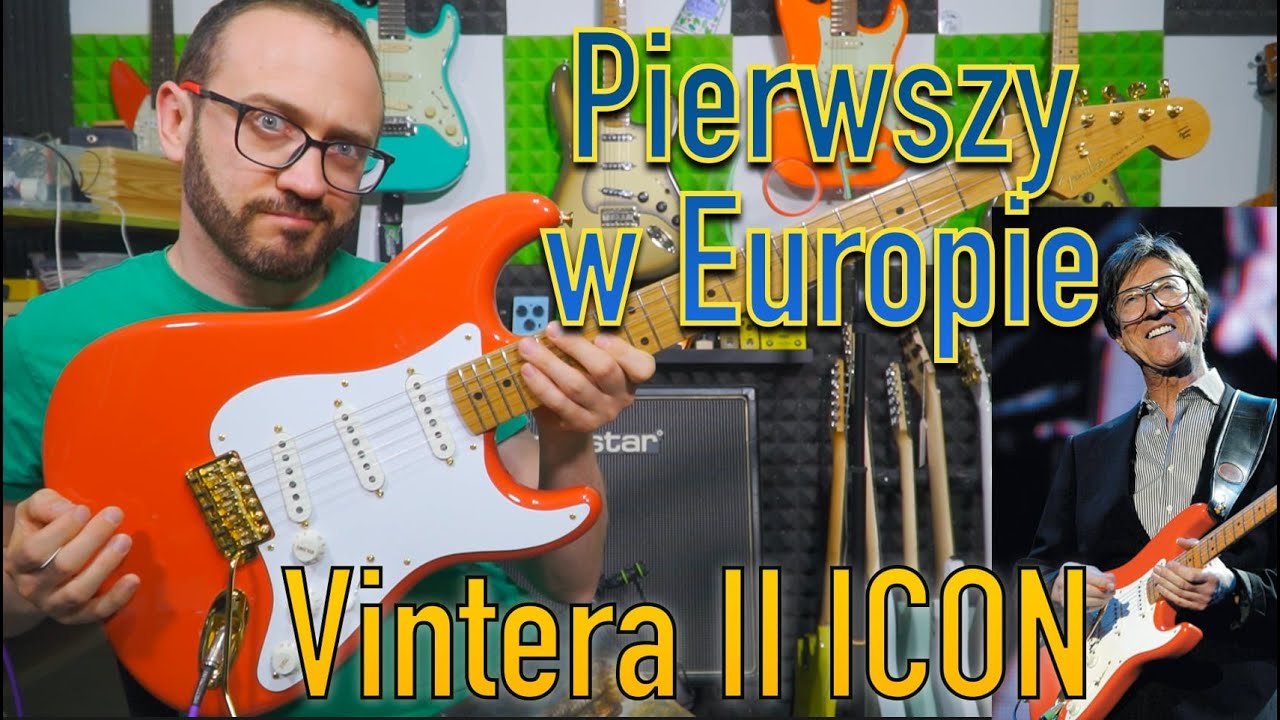 Pierwszy Strat w Europie: Fender Vintera II Icon 50s Stratocaster