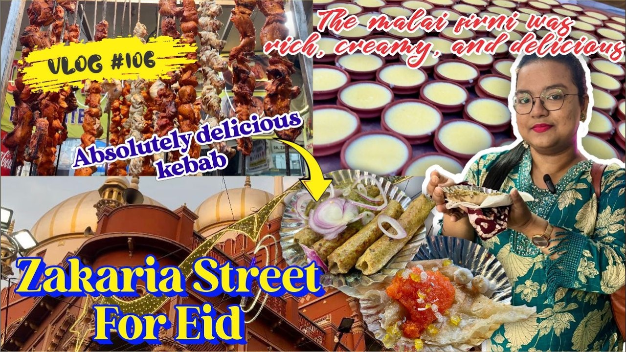 ZAKARIA STREET KOLKATA😍RAMZAN & EID🌙SPECIAL FOOD😋#zakariastreet #eidspecial #food #kolkatastreetfood
