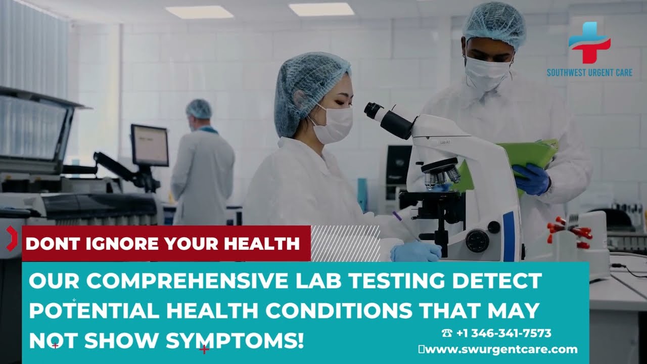 Onsite Lab Services: Empowering Your Health Journey with Southwest Urgent Care!