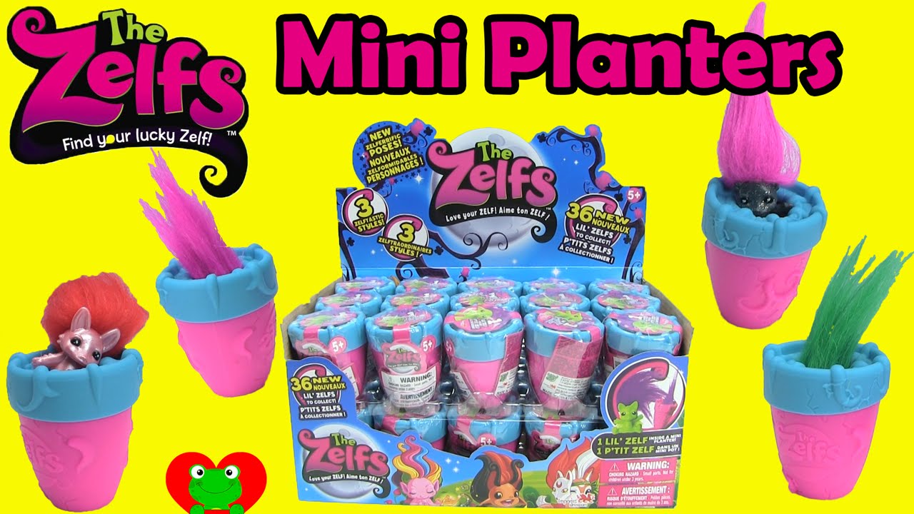 Zelf Mini Planters Love Your Zelf Full Case of Trolls