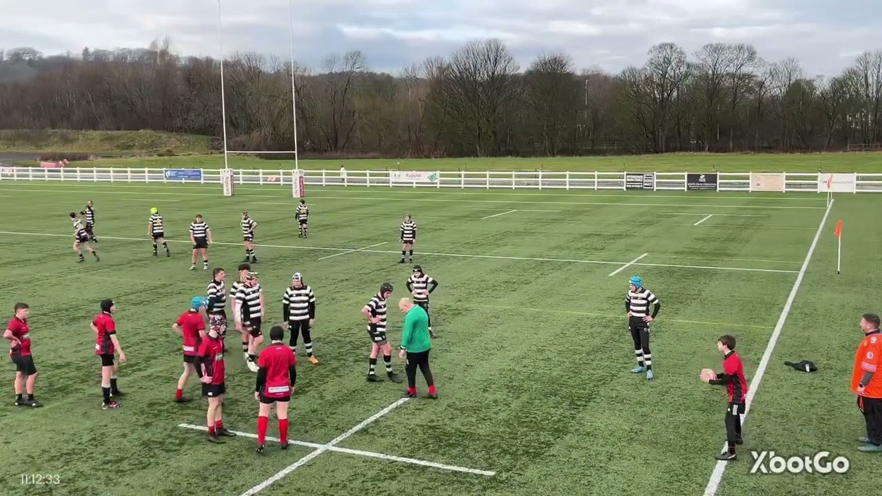U14s V Blaydon Away Sunday 1st march 2026 1st half 