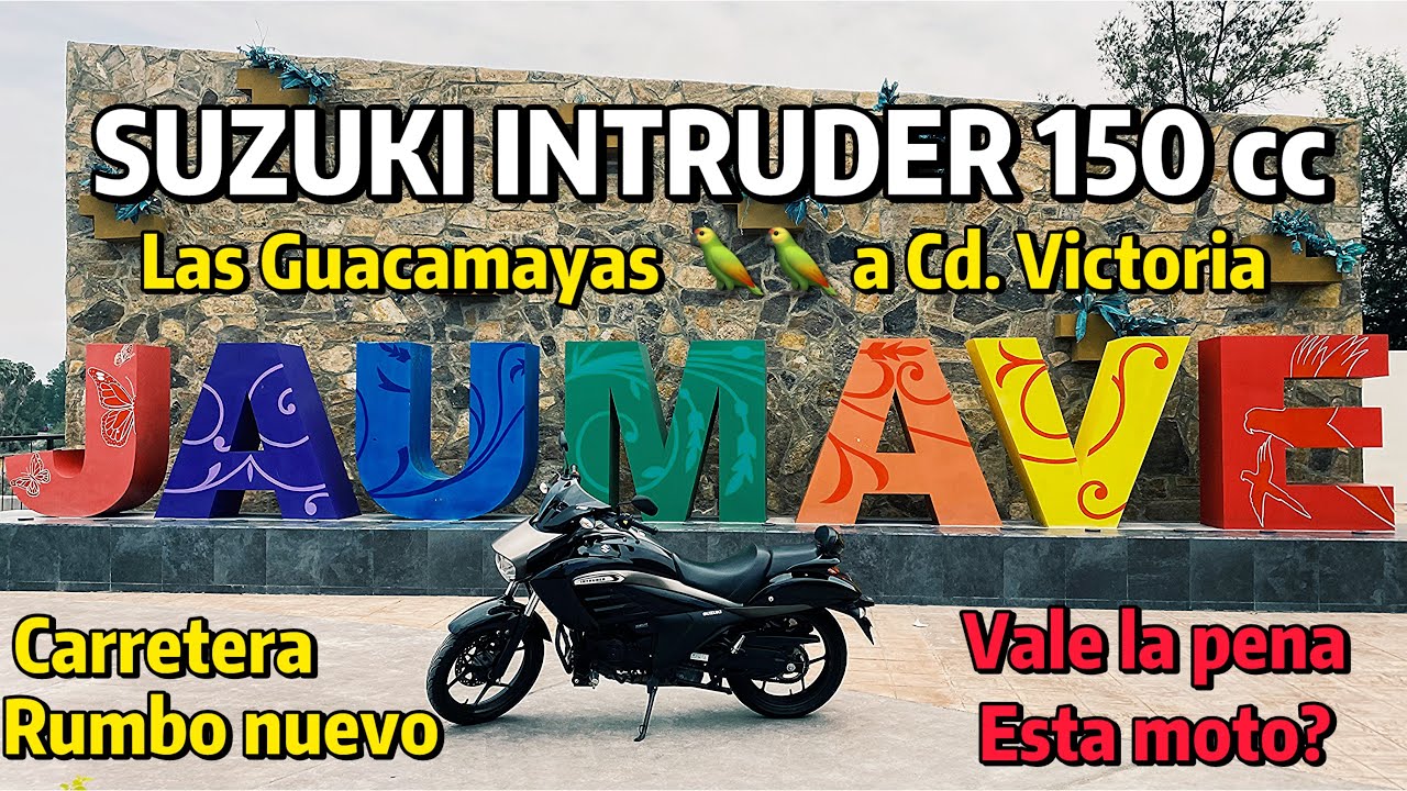 Suzuki Intruder 150 🏍 2020 | Ruta de Las Guacamayas 🦜🦜 de Jaumave  a Cd. Victoria x Rumbo Nuevo 🛣