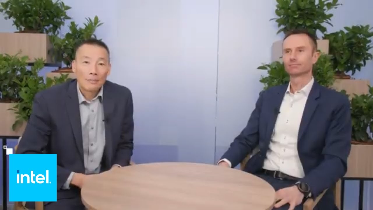 Henrik Jardle and Alex Quach on the Ericsson/Intel collaboration in 5GC at MWC25 | Intel Business