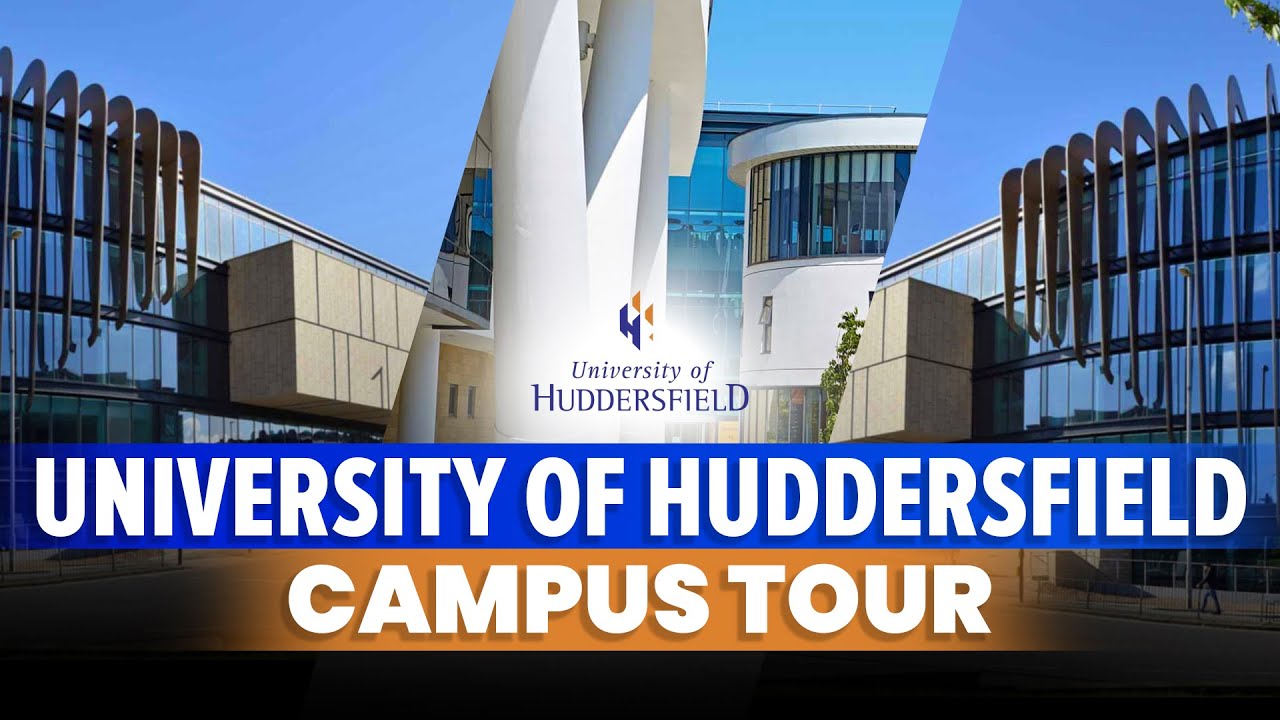 University of Huddersfield UK: Huddersfield University Campus Tour! 🎓🇬🇧