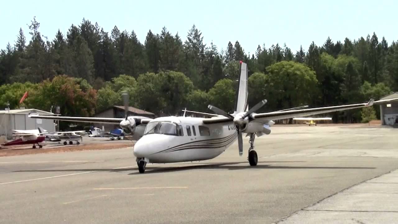 Turbo Commander Start and Takeoff