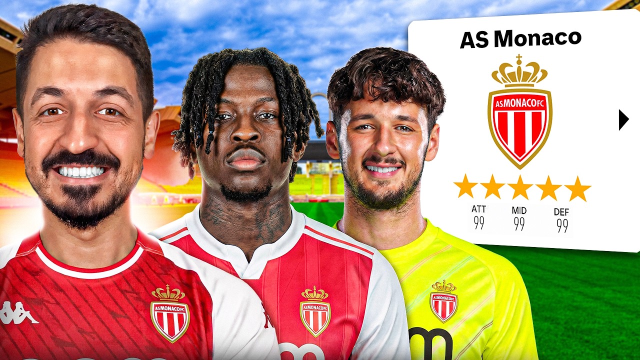 إعادة بناء موناكو الحالي 5 سنوات في فيفا 26 مهنة مدرب 🔥 | FC 26