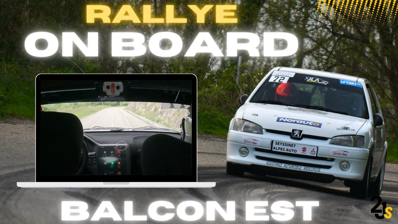 Rallye du Balcon Est du Vercors 2024 (ES1) - 2J Sports - Caméra embarquée