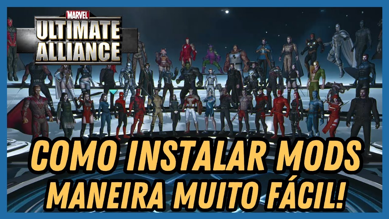 COMO INSTALAR MODS E O JOGO BASE EM 2025! | MARVEL ULTIMATE ALLIANCE
