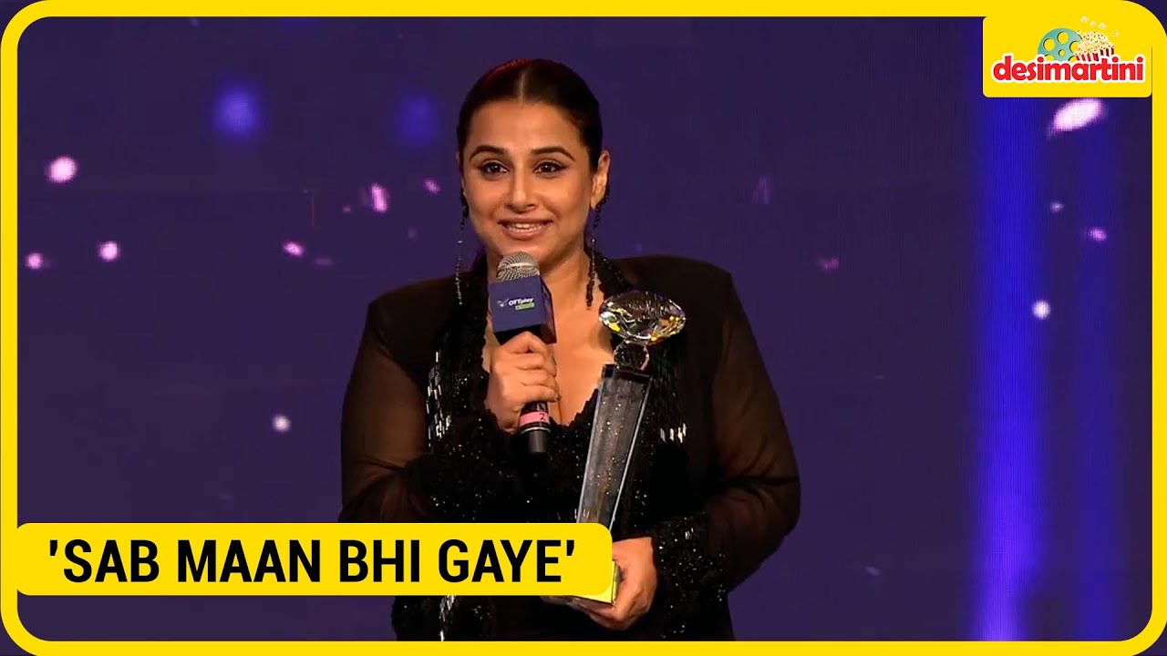 When Vidya Balan realised she won for Jalsa not Sherni | OTT Play Awards 2022