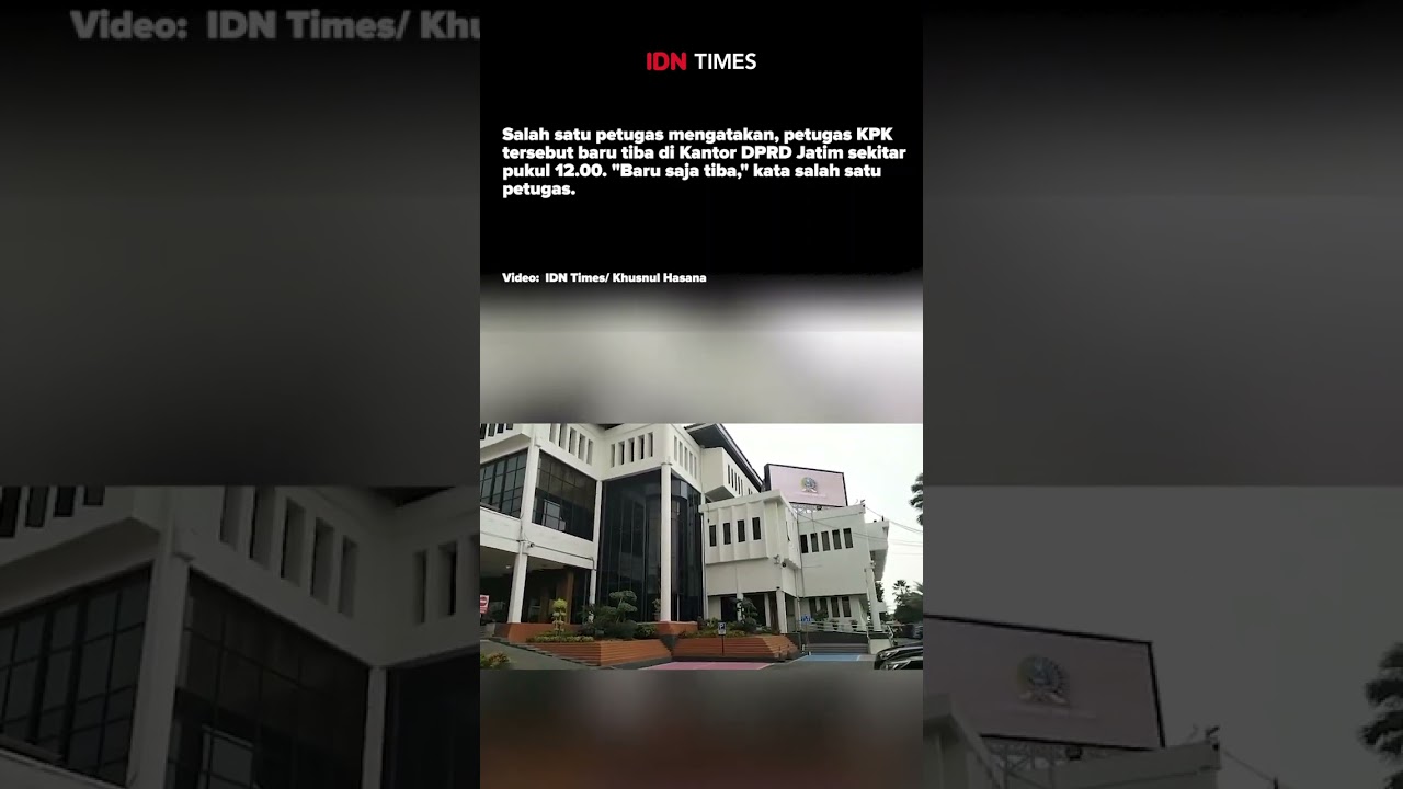 RUANG FRAKSI PDIP DAN PKB DPRD JATIM DIGELADAH KPK