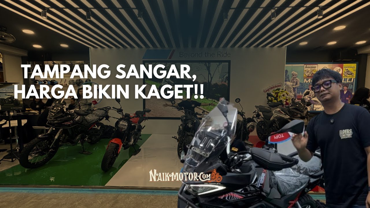 MOTOR BARU MORBIDELLI RESMI HADIR! Cruiser Keren C252V Cuma 66 Jutaan! | Jakarta Fair 2025