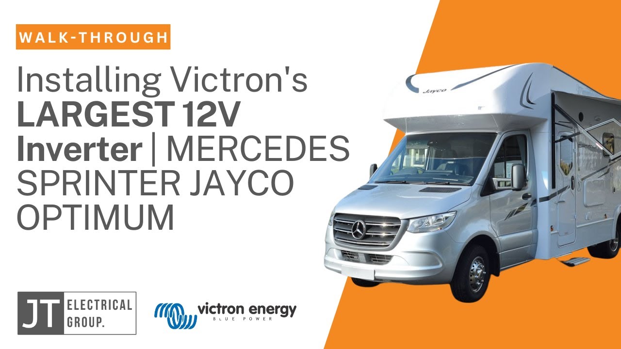 INSTALLING VICTRON'S LARGEST 12V INVERTER | 2014 Mercedes Sprinter Jayco Optimum