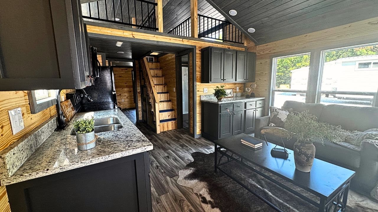 Their BEST SELLING and MOST POPULAR Tiny House Has Some New UPGRADES! Tiny Home Tour! HUGE LOFT! 4K