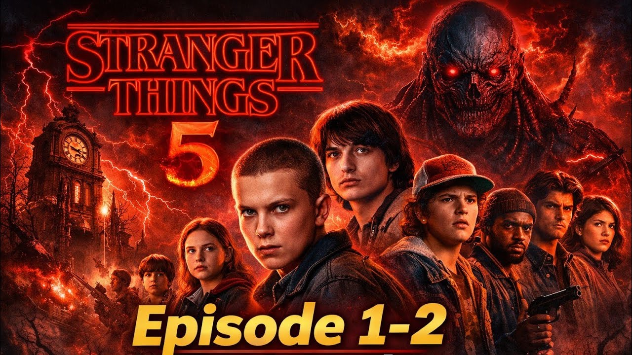 Stranger Things Season - 5 (2025) Series Explained In Hindi/Urdu | Web Series Explanation #series