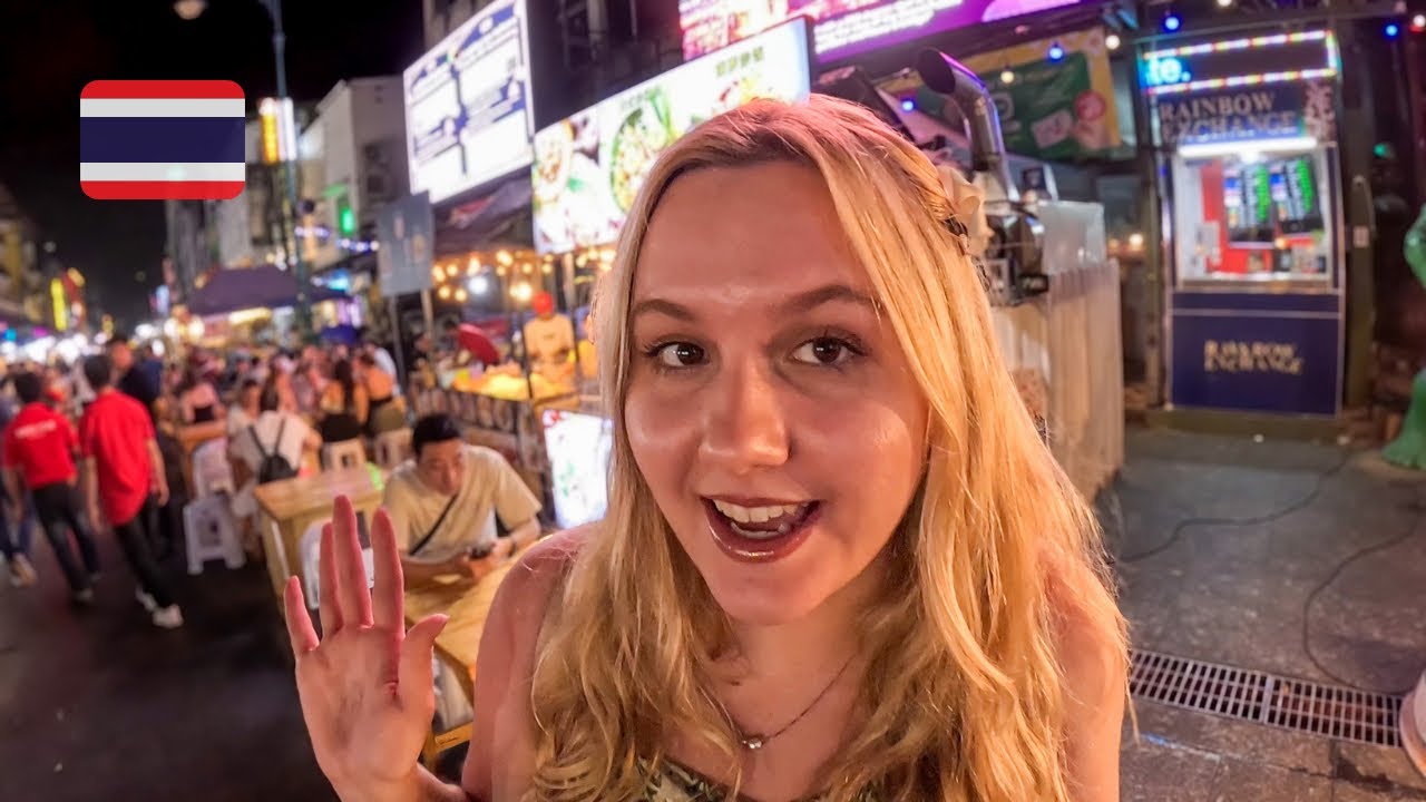 Nos metemos en KHAO SAN ROAD la calle del DESFASE | Bangkok 🇹🇭