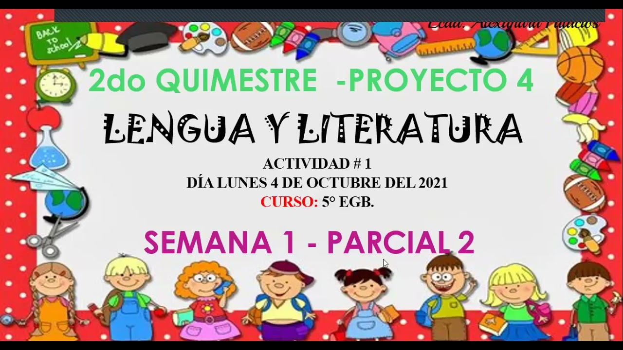 Quinto EGG, lengua y literatura