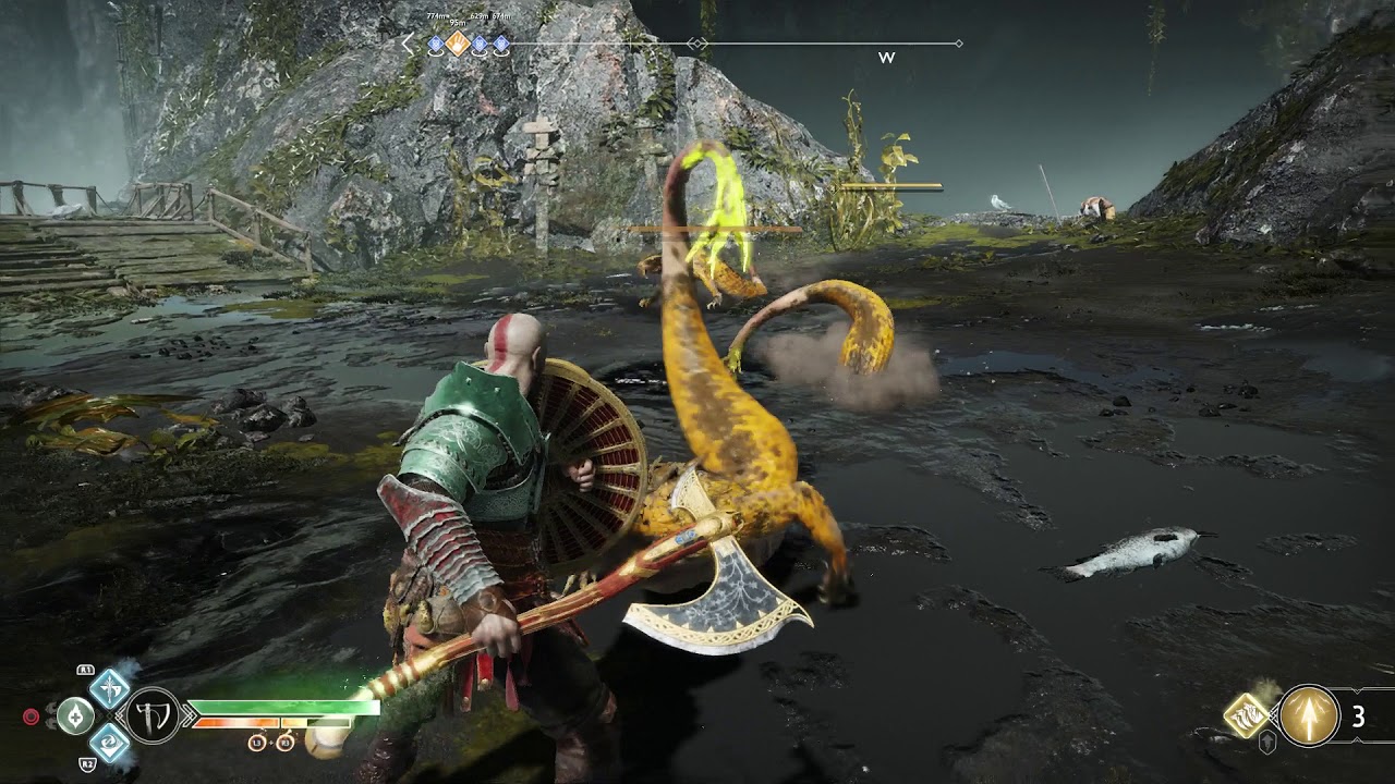 God of War Get Gullveig Bone Back to Spirit