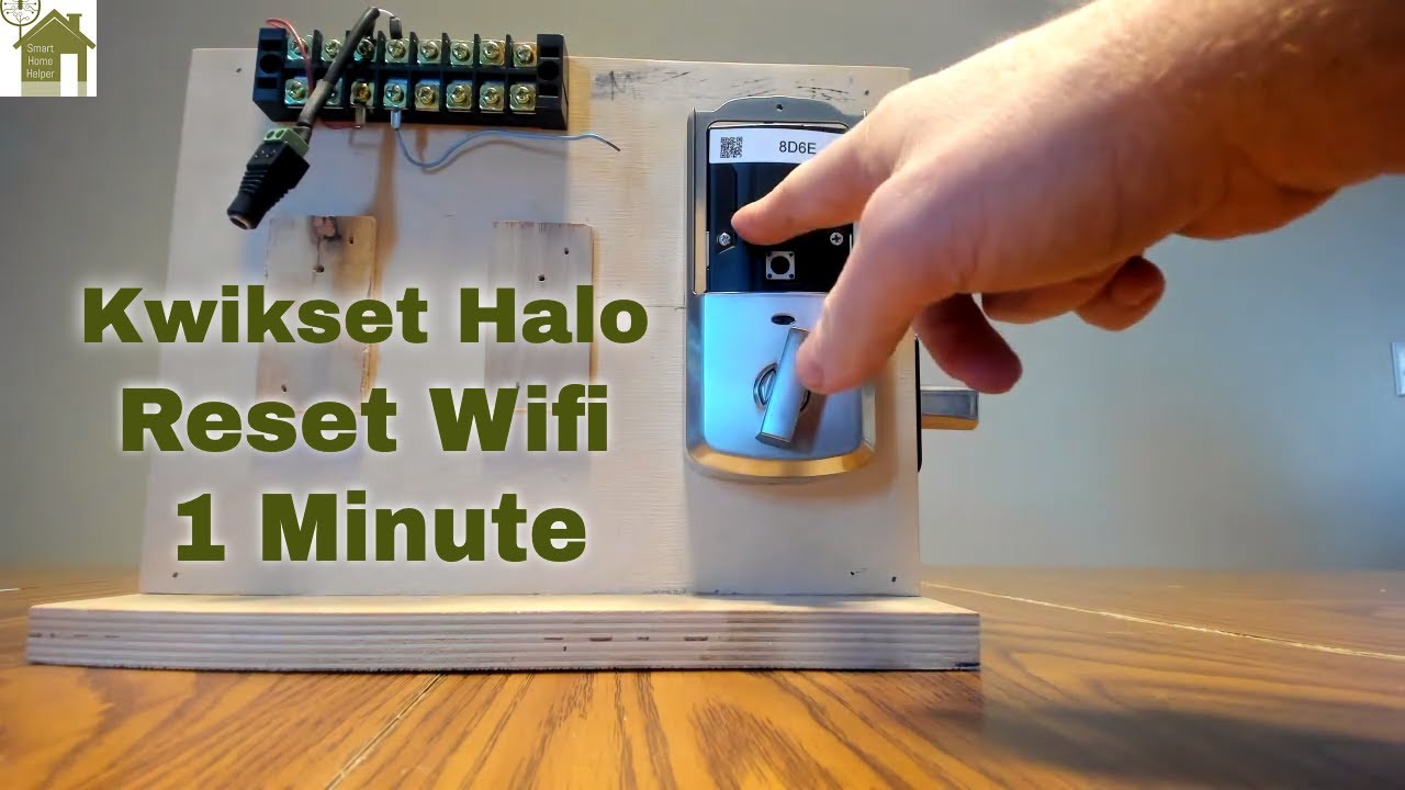 Kwikset Halo - Сброс настроек Wifi