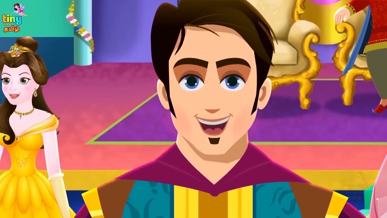 விசித்திரக் கதைகள்| Cinderellaசின்றெல்லா in Tamil |byTINY DREAMS TAMIL FAIRYTALES