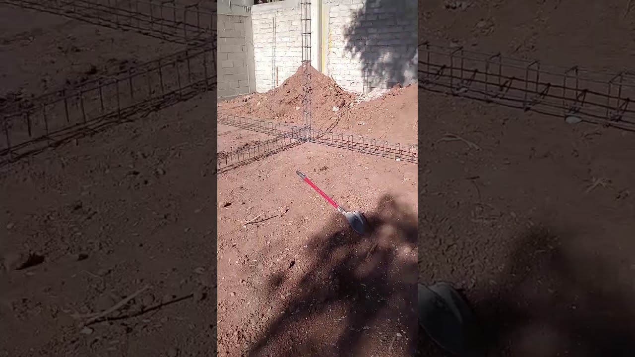Así va kedando la 🏡 de 11x7.20 trabajo de cadena de desplantes 