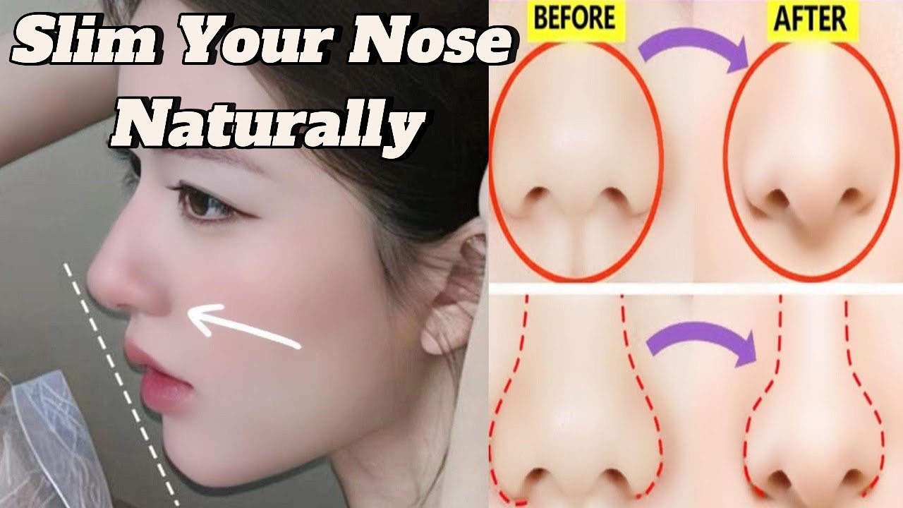 5-Min Nose Workout to Lift and Slim Your Nose Naturally!