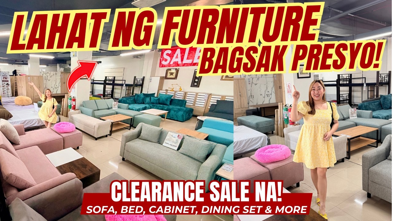 BAGSAK PRESYO NA FURNITURE | 3-Storey Building Puno ng Gamit Sa Bahay (Lahat Naka Sale)