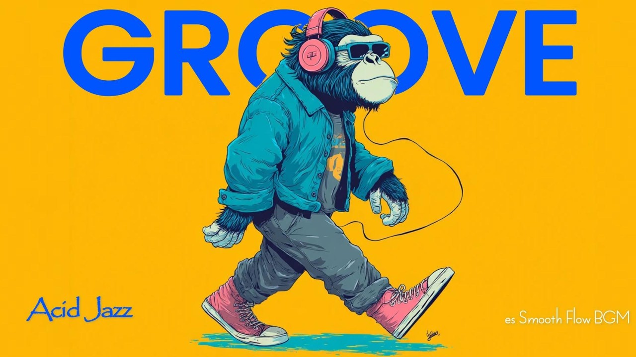 Work Smooth Acid Jazz BGM｜Smooth Grooves for Calm Moments | Instrumental