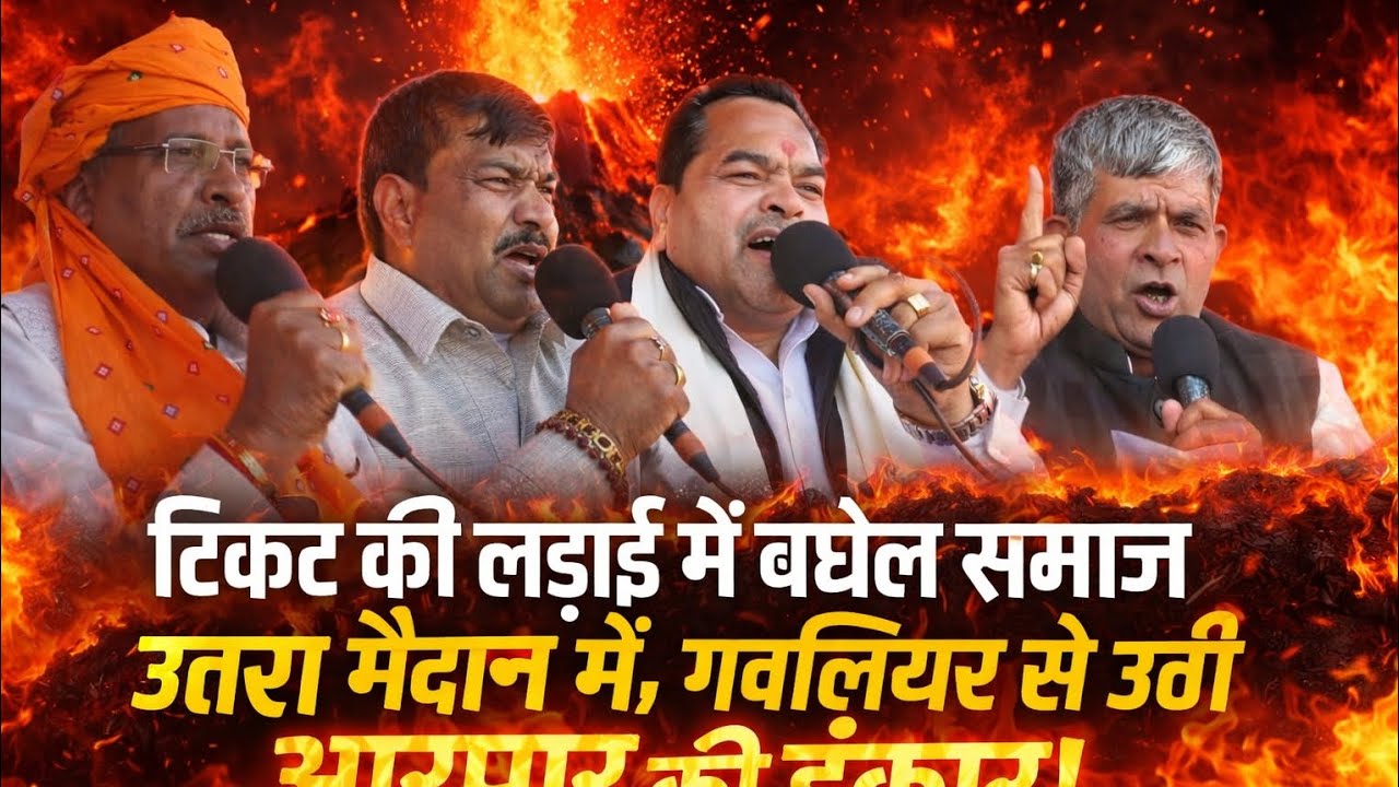 टिकट की लड़ाई में बघेल समाज उतरा मैदान में, ग्वालियर से उठी आरपार की हुंकार!
