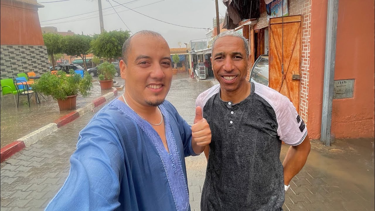 تافراوت اليوم 😍 الحمد لله أمطار الخير 🌧️