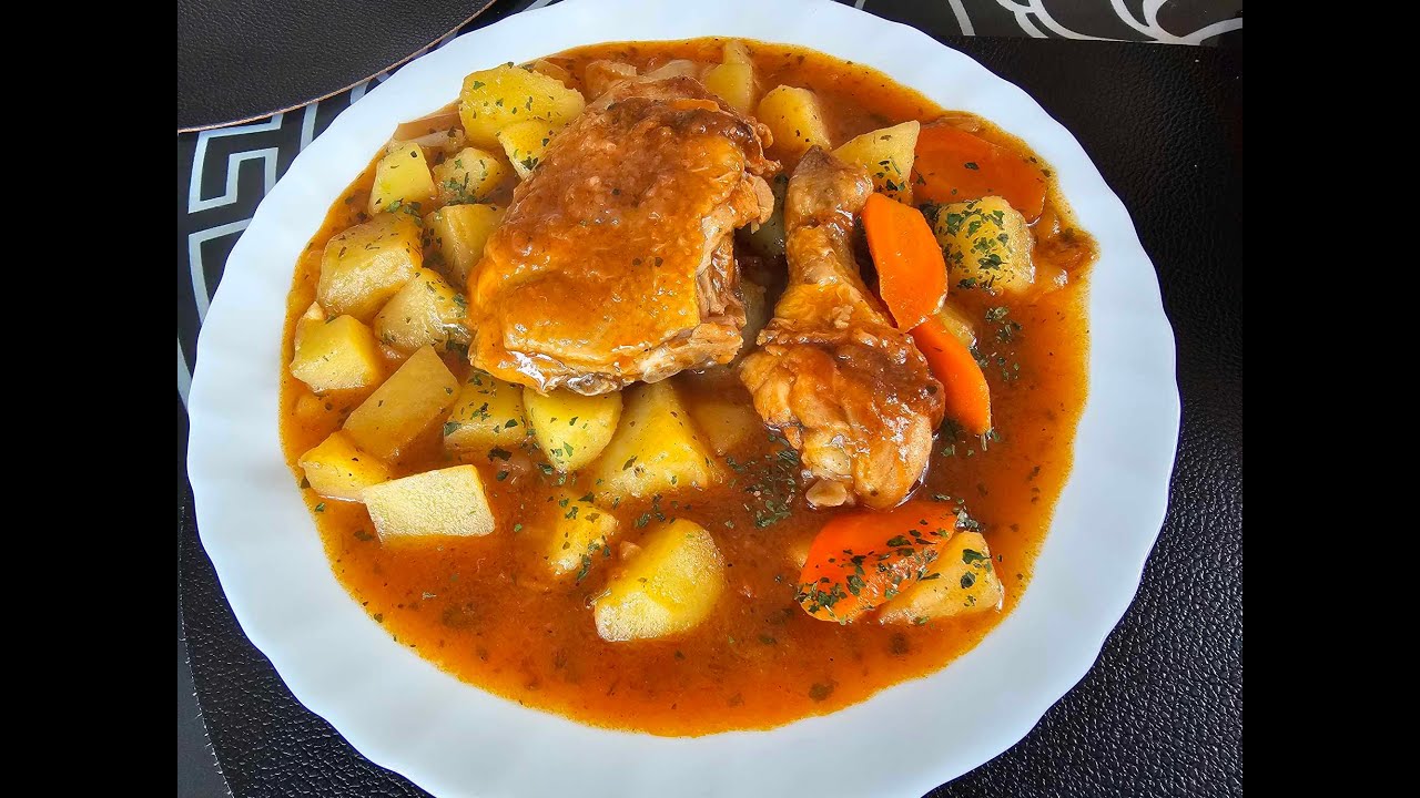 Paprikáš po našom.  Recept.