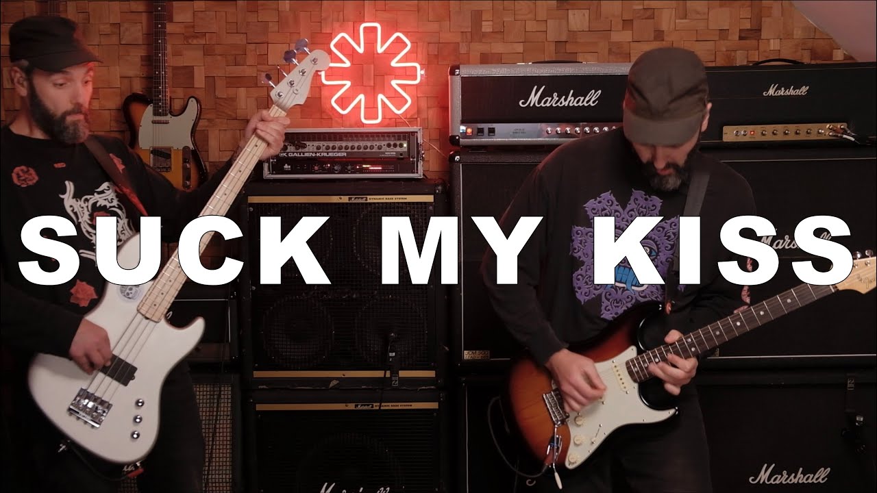 Suck My Kiss - Red Hot Chili Peppers (Bass and Guitar cover)