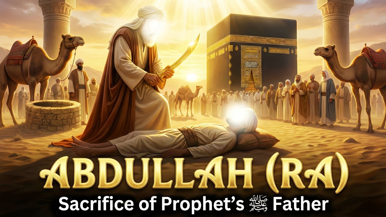 Hazrat Abdullah (RA): The Untold Sacrifice of Prophet Muhammad’s Father | Islamic History Revealed