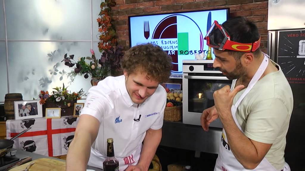 Matīsa Karro grillētais kloķvārpsts motoreļļā ar gredzeniem