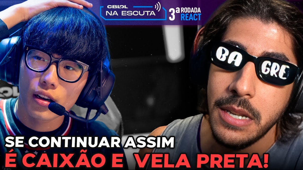BAIANO reage ao NA ESCUTA: LUTO PELA PAIN GAMING!? 3ª Rodada