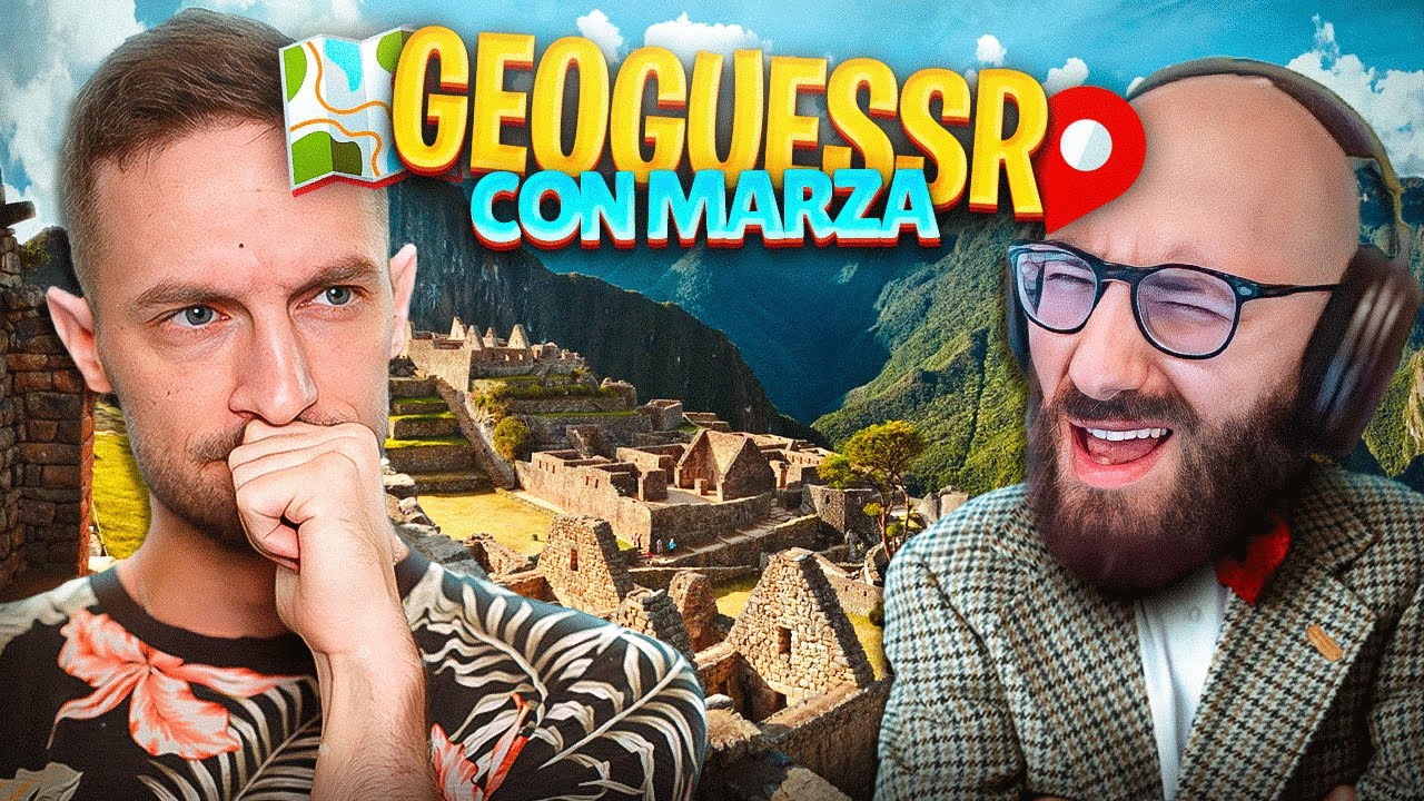 MARZA MI INSEGNA I SEGRETI DI GEOGUESSR...E FACCIAMO UN NUOVO RECORD INCREDIBILE!