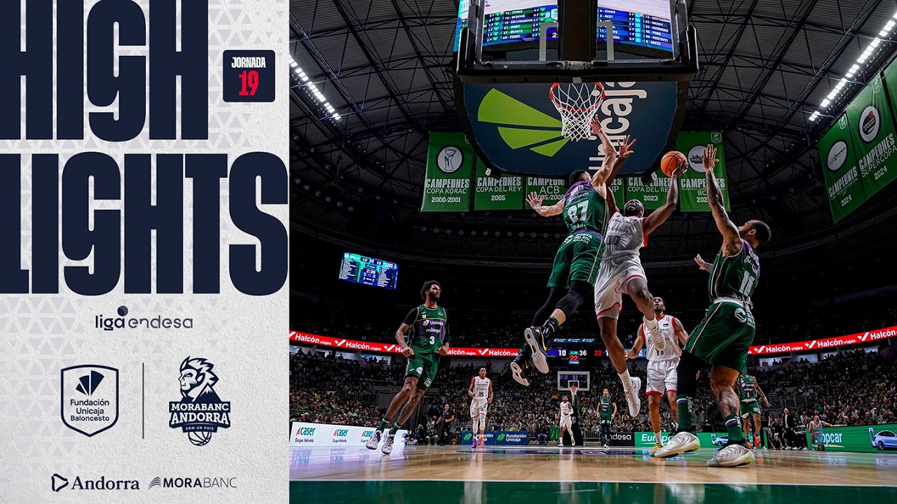 🔥 HIGHLIGHTS | Jornada 19 Lliga Endesa 🆚️ Unicaja | Temporada 2025/2026
