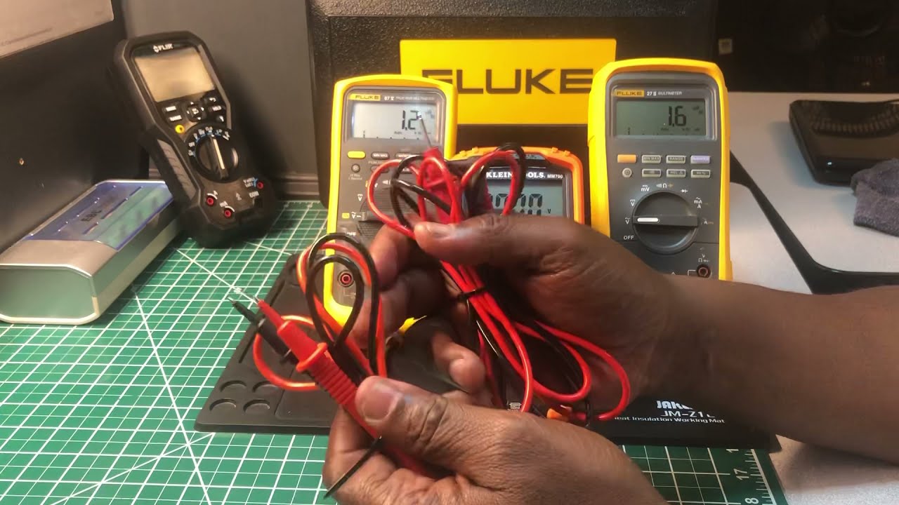 🇺🇸Fluke 87V  vs. 🇺🇸Klein MM700 ( Multimeter Comparison )