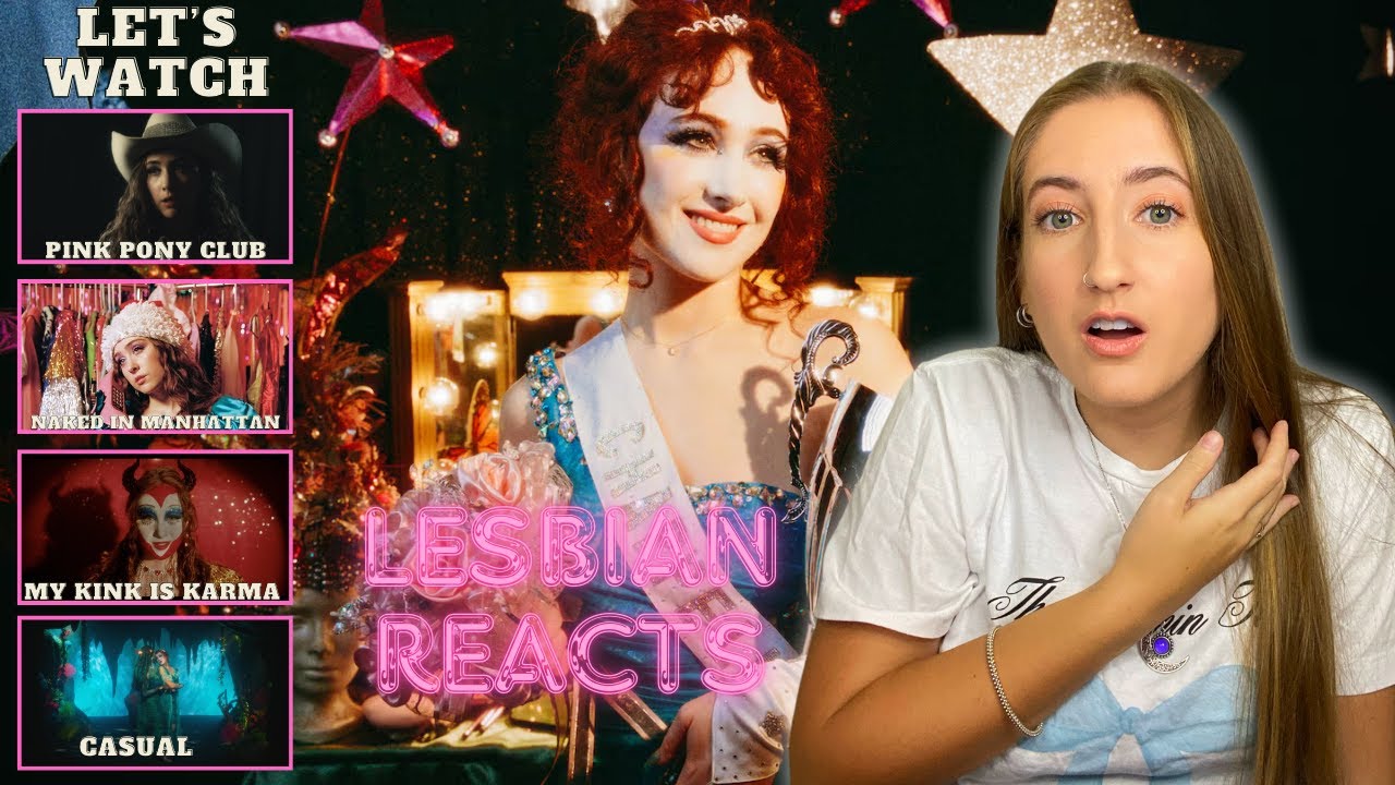 Lesbian Reacts to Chappell Roan Music Videos 🥹 PART 1 