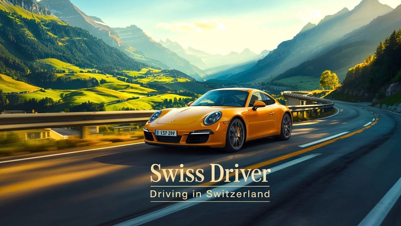 Swiss Highways pleasure to drive🇨🇭Driving In Switzerland