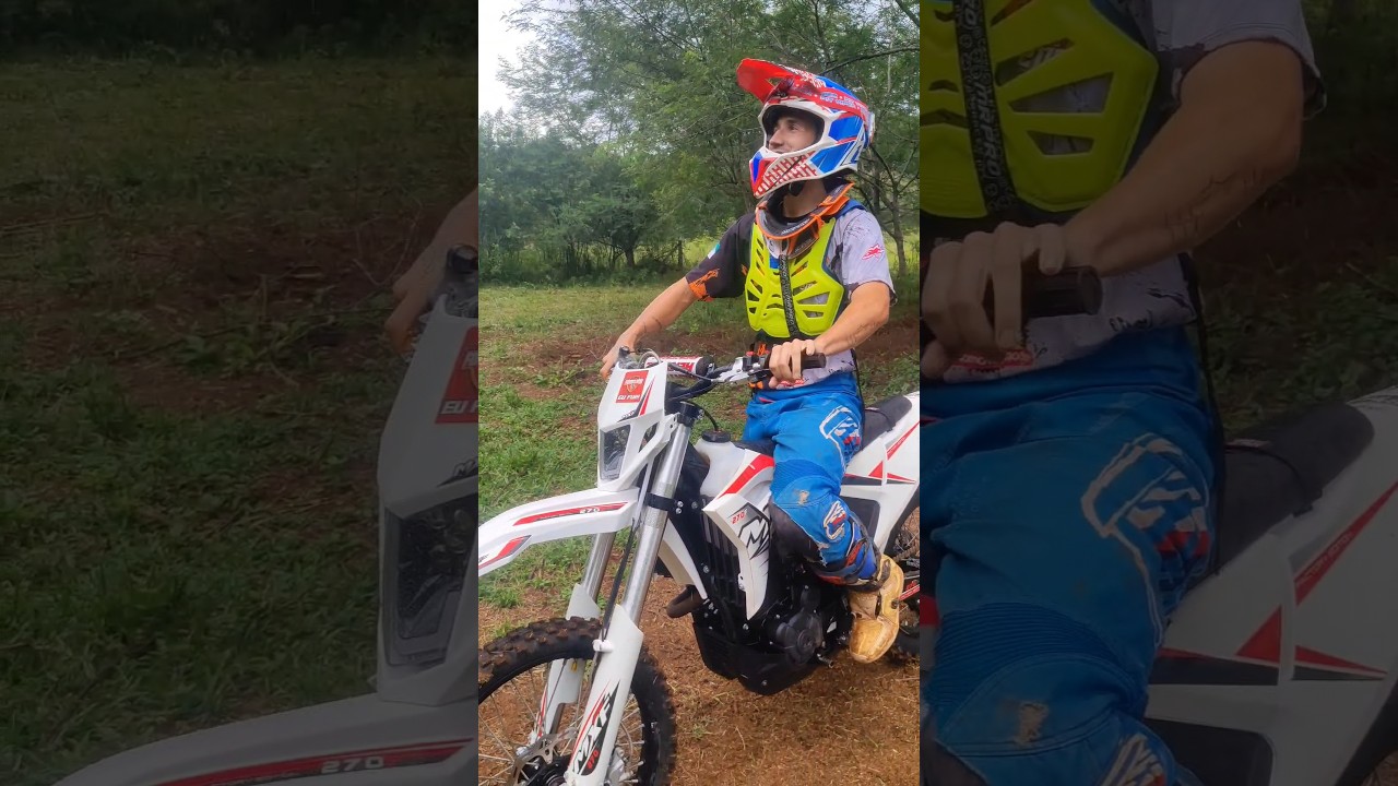 TESTE NO MORRO DO DESAFIO NOVA MXF-270#offroad #enduro #mxf #trilheirosdobrasil #brincadeira #trilha
