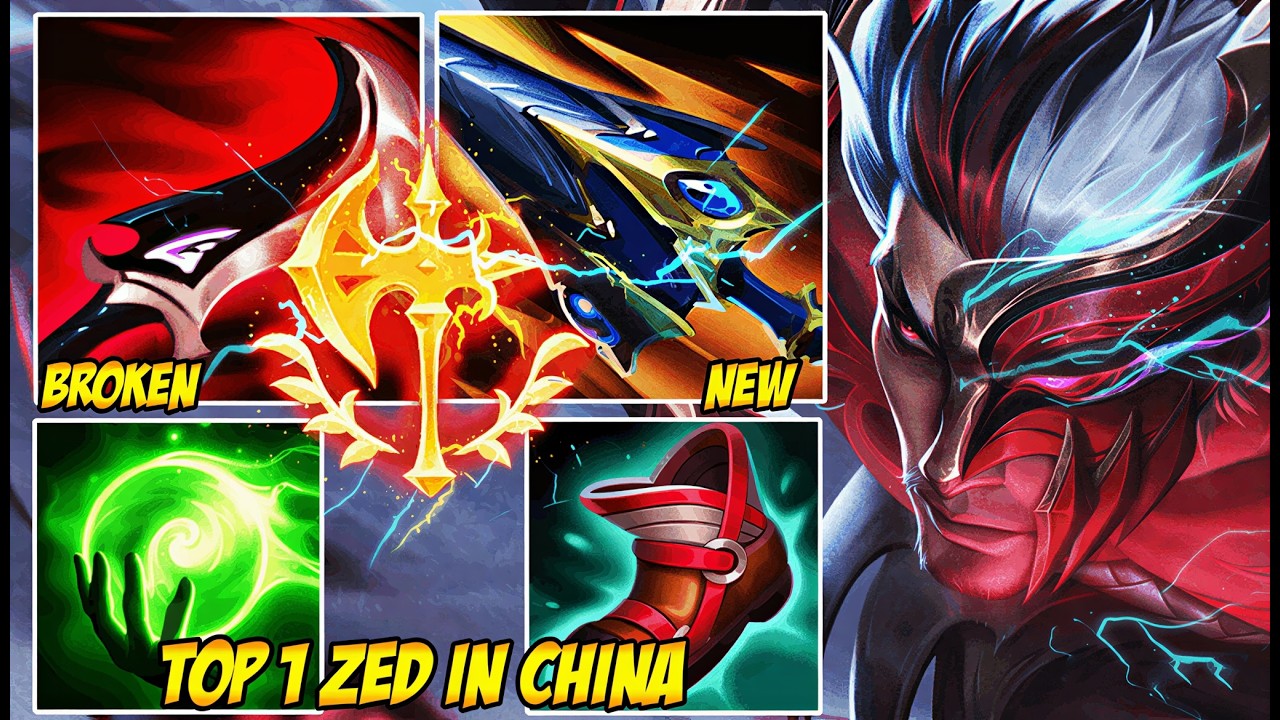 Wild Rift China Top 1 Zed - Can CN Zed Won the Hardest Game of the Season