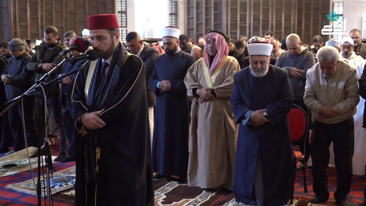 شعائر #صلاة_الجمعة من مسجد الملك المؤسس طيب الله ثراه في العاصمة #عمان 12-12-2025م .
