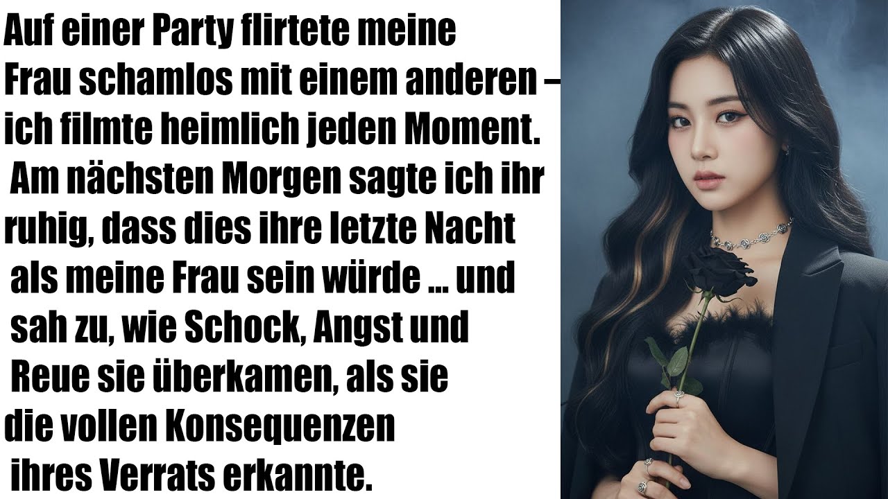 Auf der Party: Meine Frau flirtete frech – ich filmte alles heimlich!